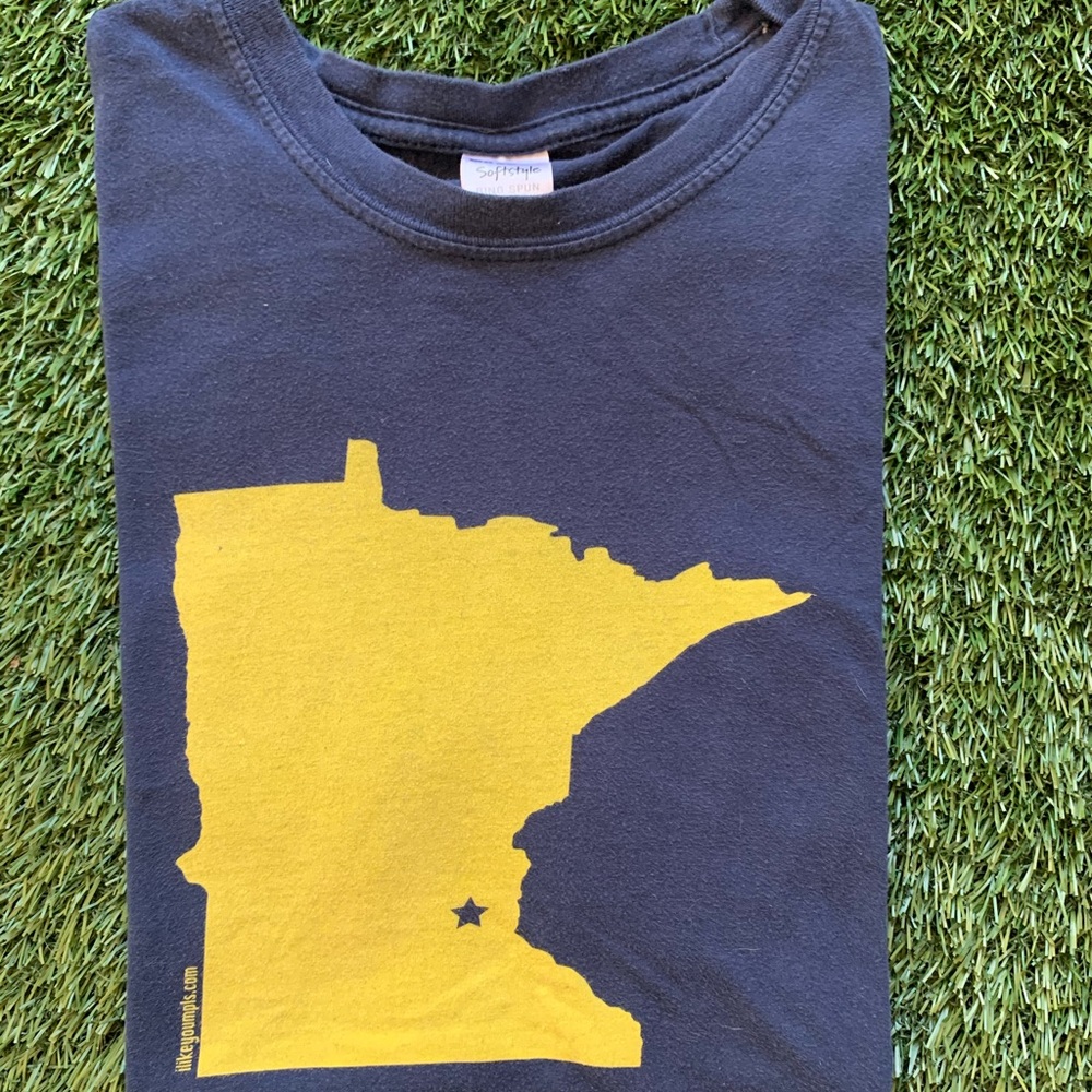 Minnesota Navy Tee